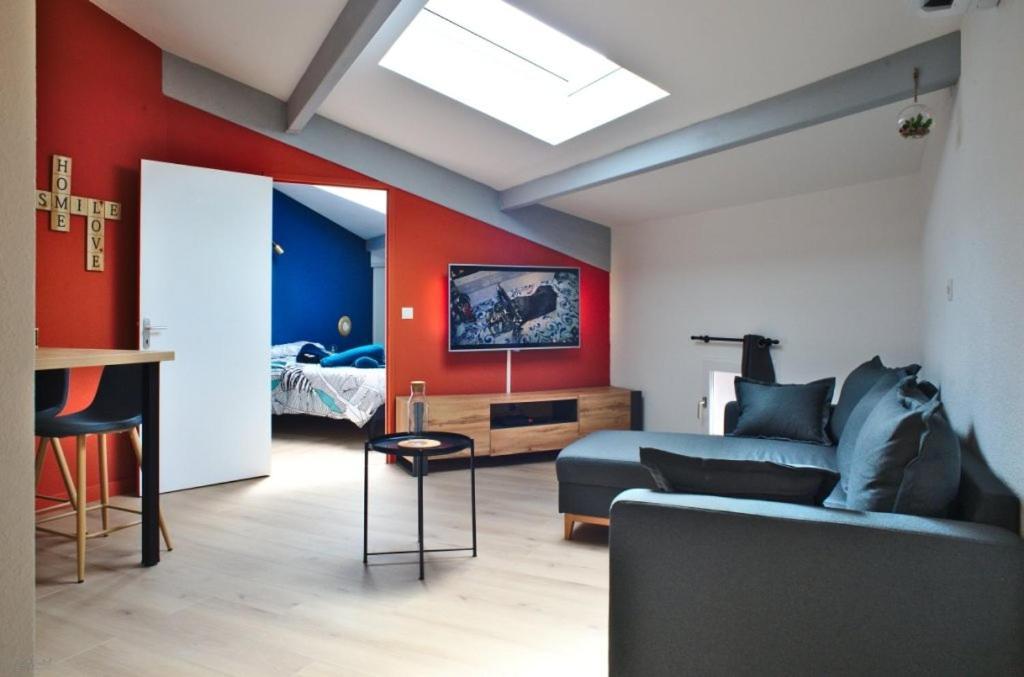 T2 Chaleureux Au Centre De Castelnaudary Apartment Bagian luar foto