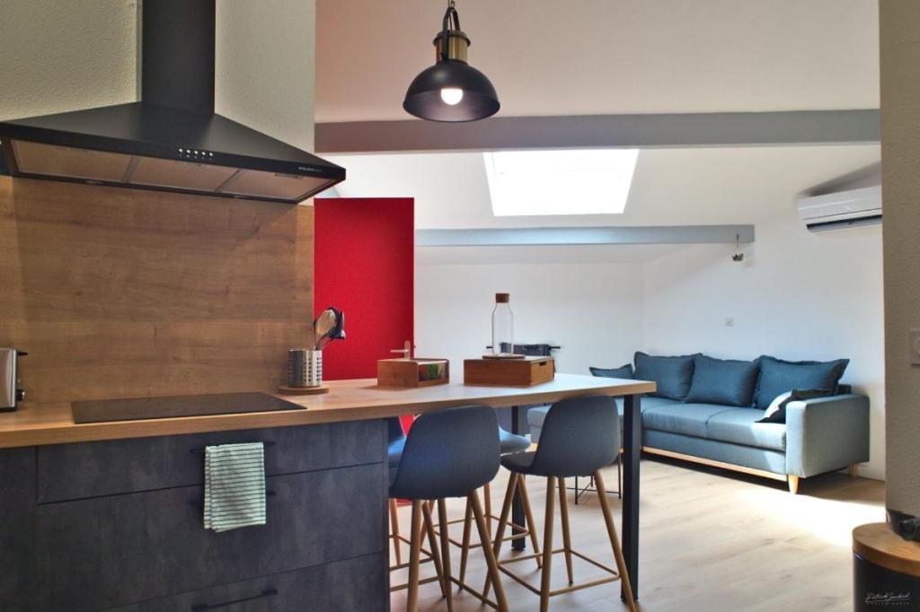 T2 Chaleureux Au Centre De Castelnaudary Apartment Bagian luar foto